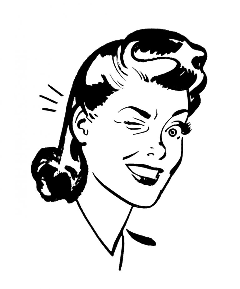 retro+lady+vintage+image+GraphicsFairy3 The Daily Flogger